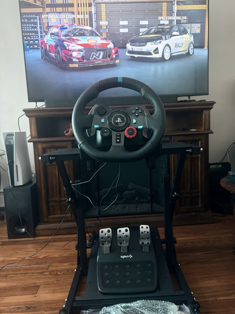 Logitech G29 Racing Wheel with Pedals Stand Cockpit for PS5 PS4 Mac  