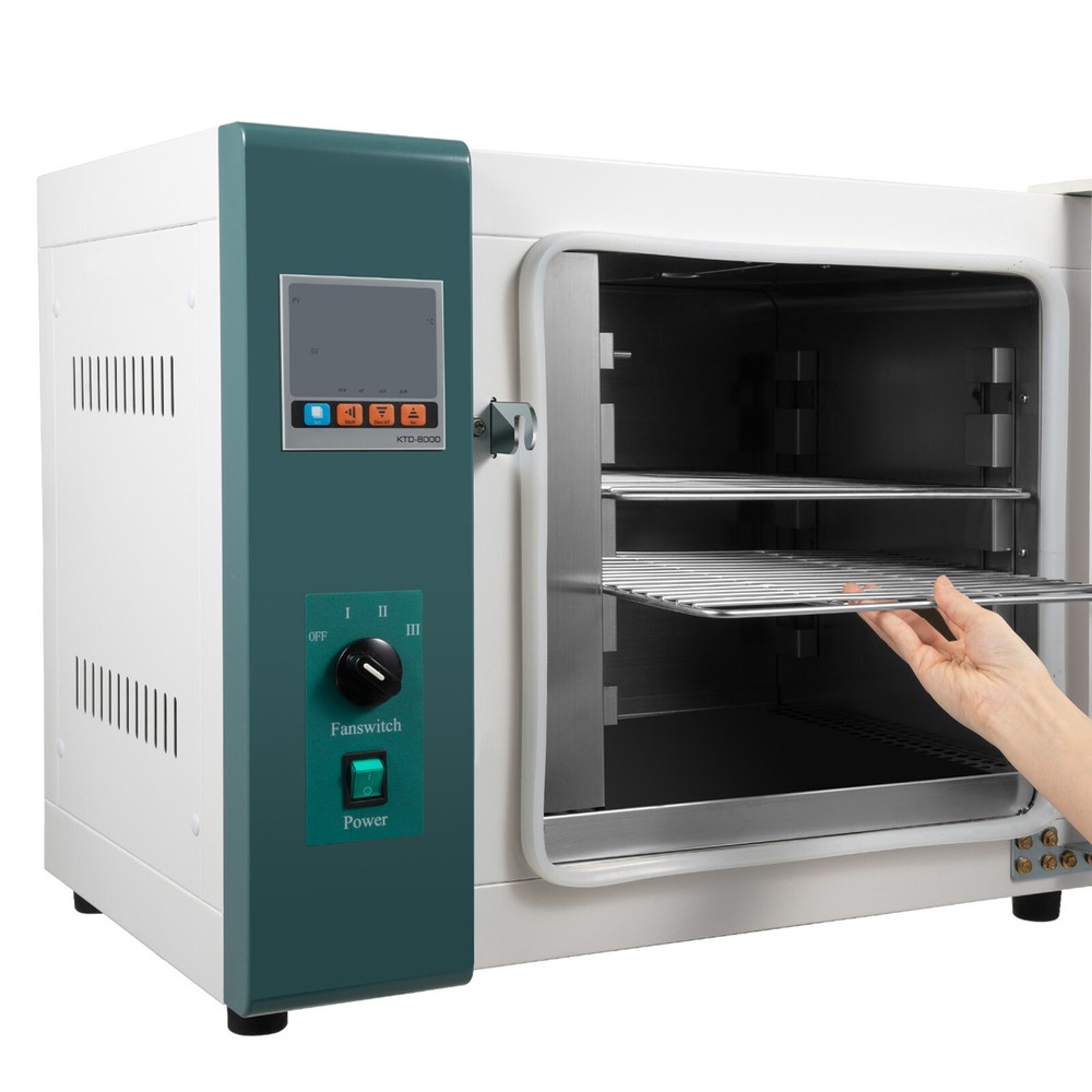Industrial Digital Forced Air Convection Drying Oven 1000W Lab Use