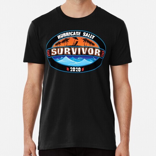 Hurricane Sally Survivor 2020 S to 5XL Made in the USA T-Shirt