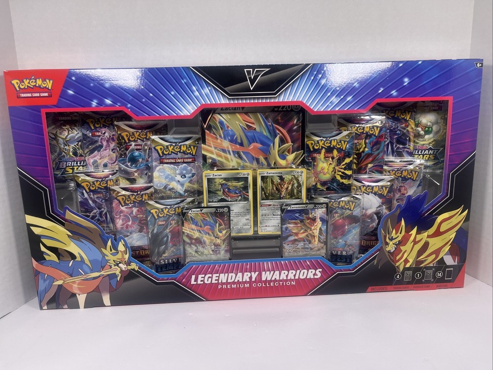 Pokemon TCG Legendary Warriors Premium Collection New Factory Sealed