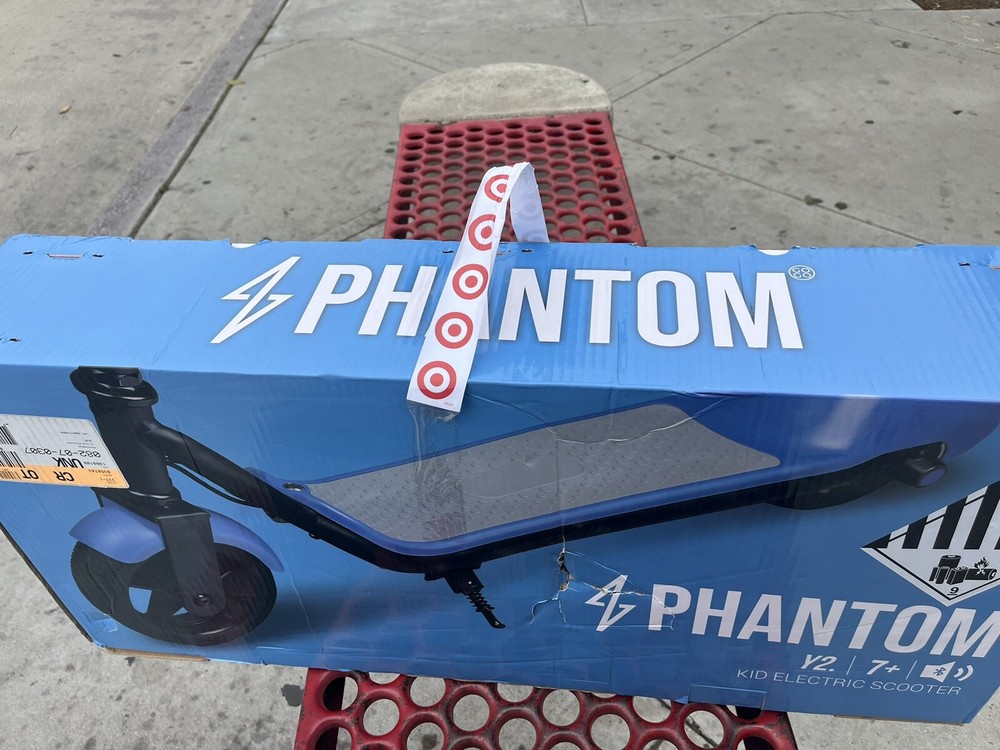 Y2 Lite Kids Electric Scooter by Phantomgogo in Blue