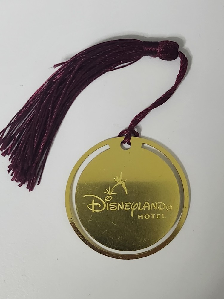 Golden Bookmark Disneyland Hotel Paris Rare