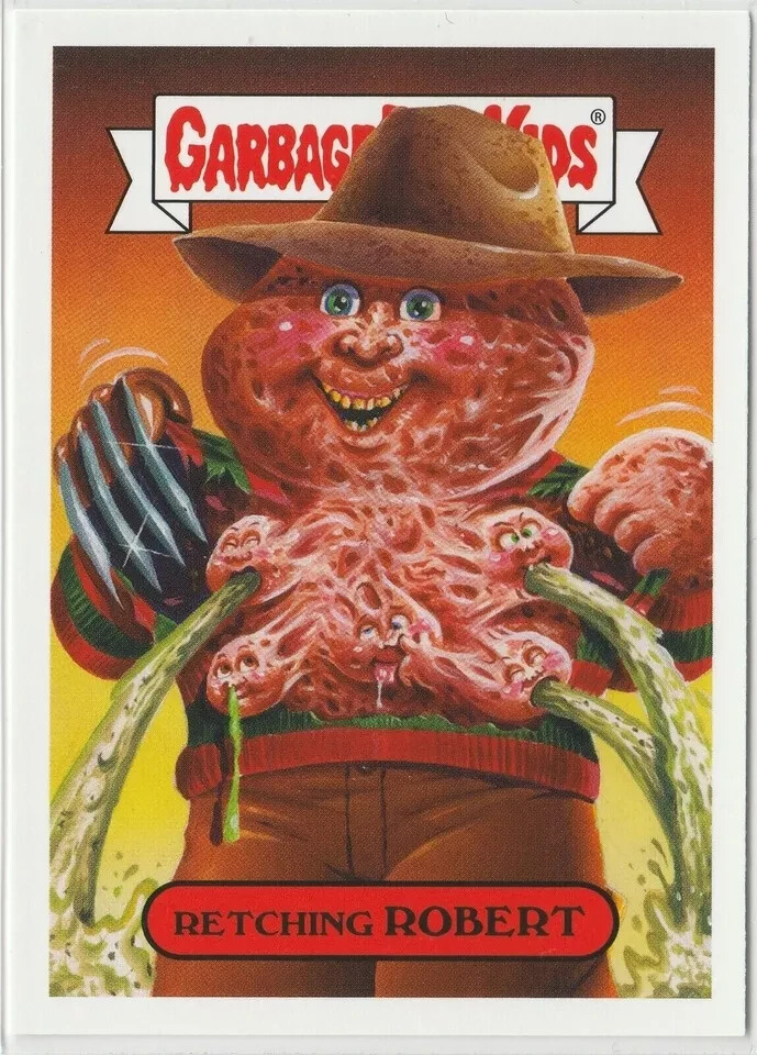 Retching Robert #10a Garbage Pail Kids GPK 2019 Revenge of Oh the Horror-ible