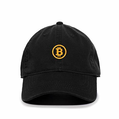 Bitcoin Cryptocurrency Baseball Cap Embroidered Cotton Adjustable Dad Hat-image