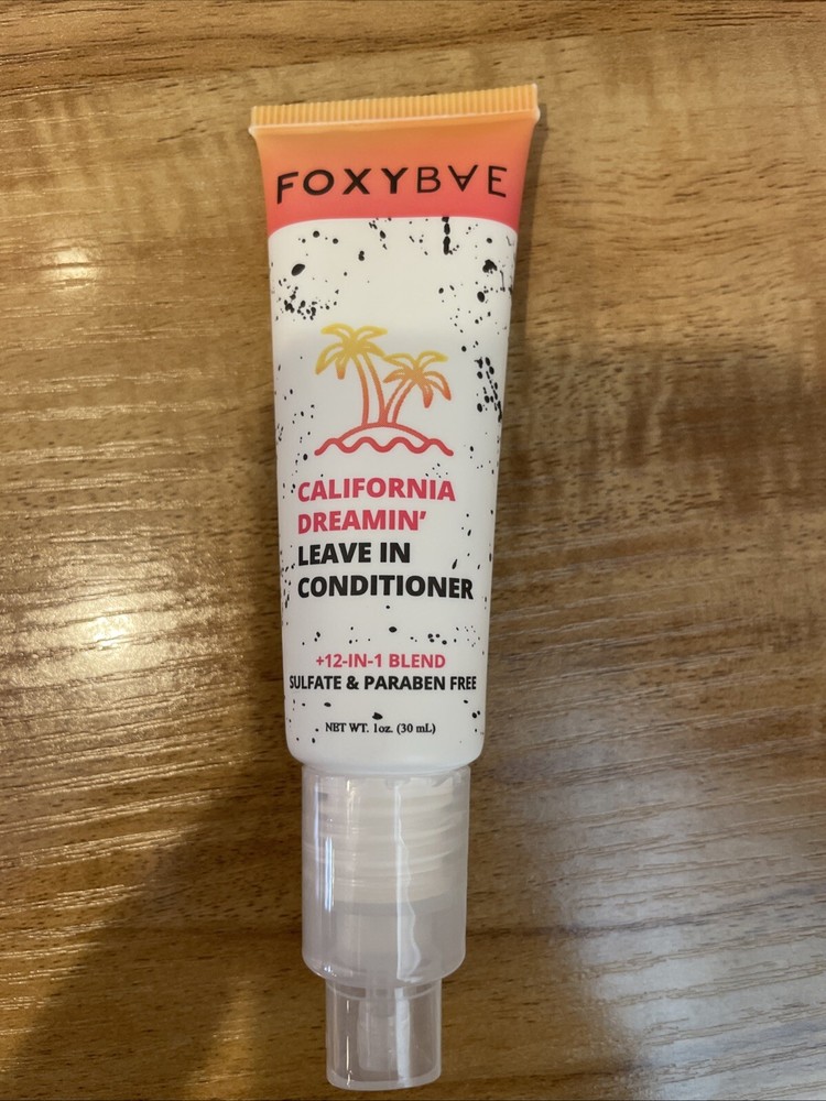 FOXYBAE California Dreamin Leave In Conditioner 1 Oz Travel Size No Box