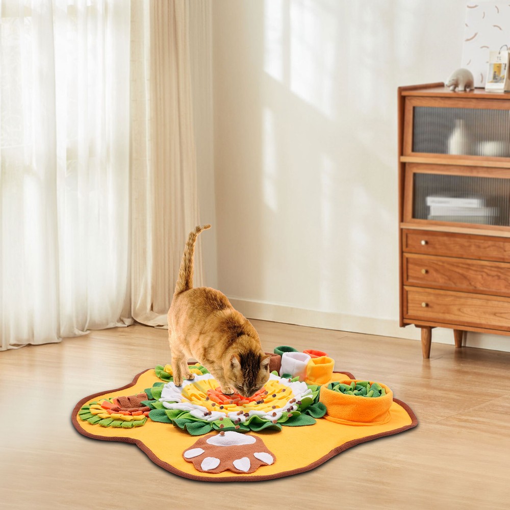Snuffle Mat for Dogs Pet Treats Feeding Mat Non-Slip Dog Puzzle Toys Snuffle Mat