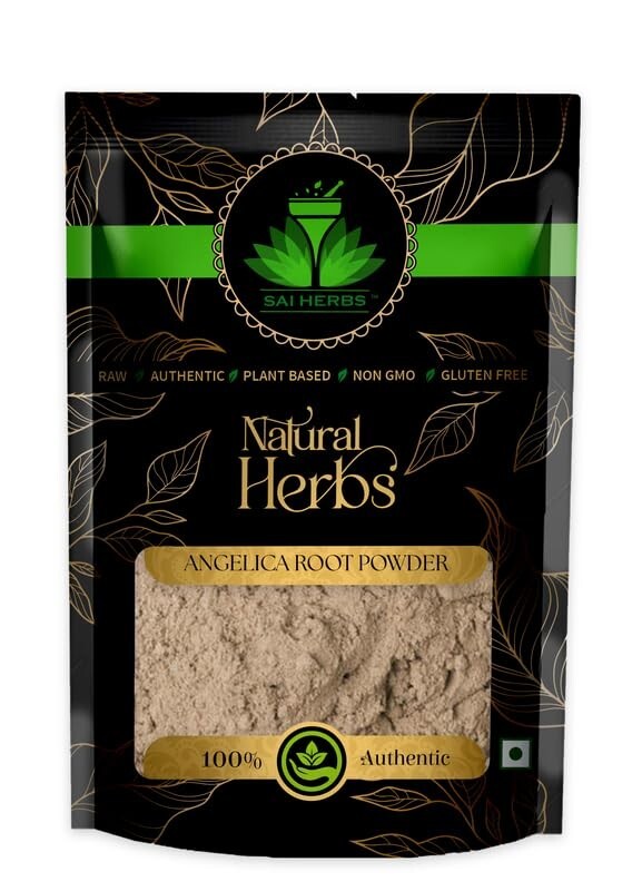 SAI HERBS Angelica Root Powder - Good for Skin - Pure & Natural