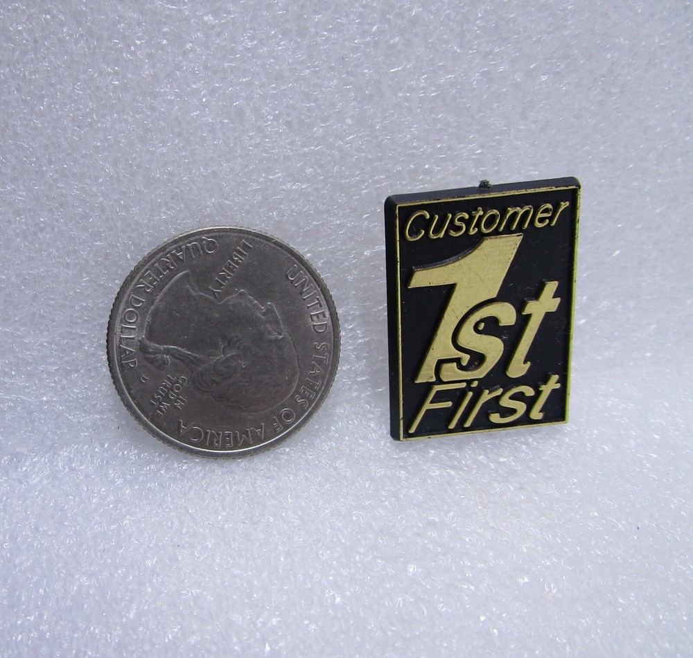 Customer 1st First Plastic Pin-image