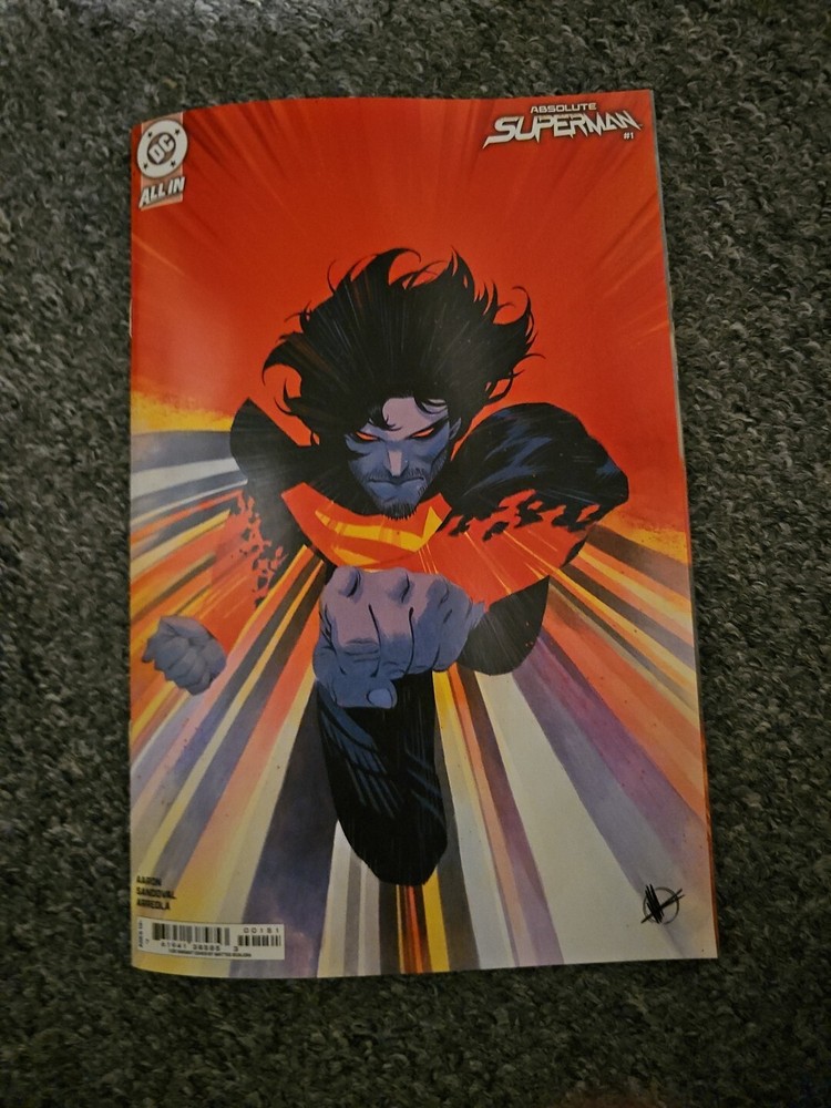 Absolute SUPERMAN #1 Cover F 1:25 Matteo Scalera Card Stock NM