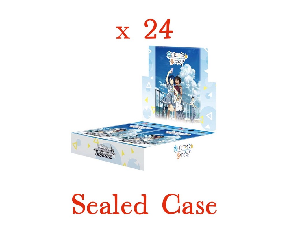 Weiss Schwarz Too Many Losing Heroines! 24 boxes(Seald Case) Free Shipment