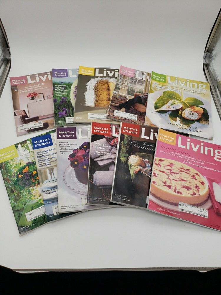 Martha Stewart Living Magazine 11 Issues LOT