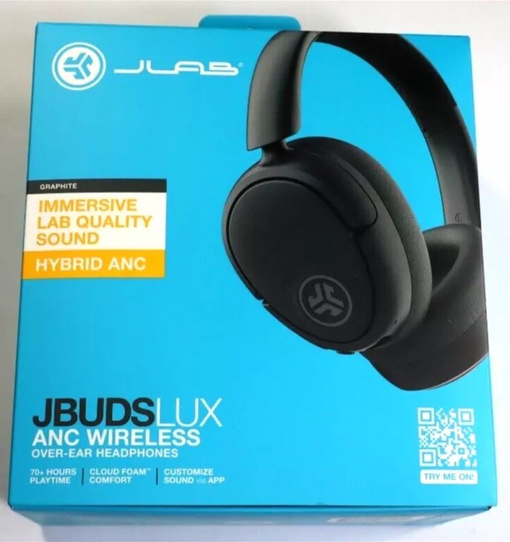 JLab JBuds Lux ANC Headphones - Graphite - Ships Same Day