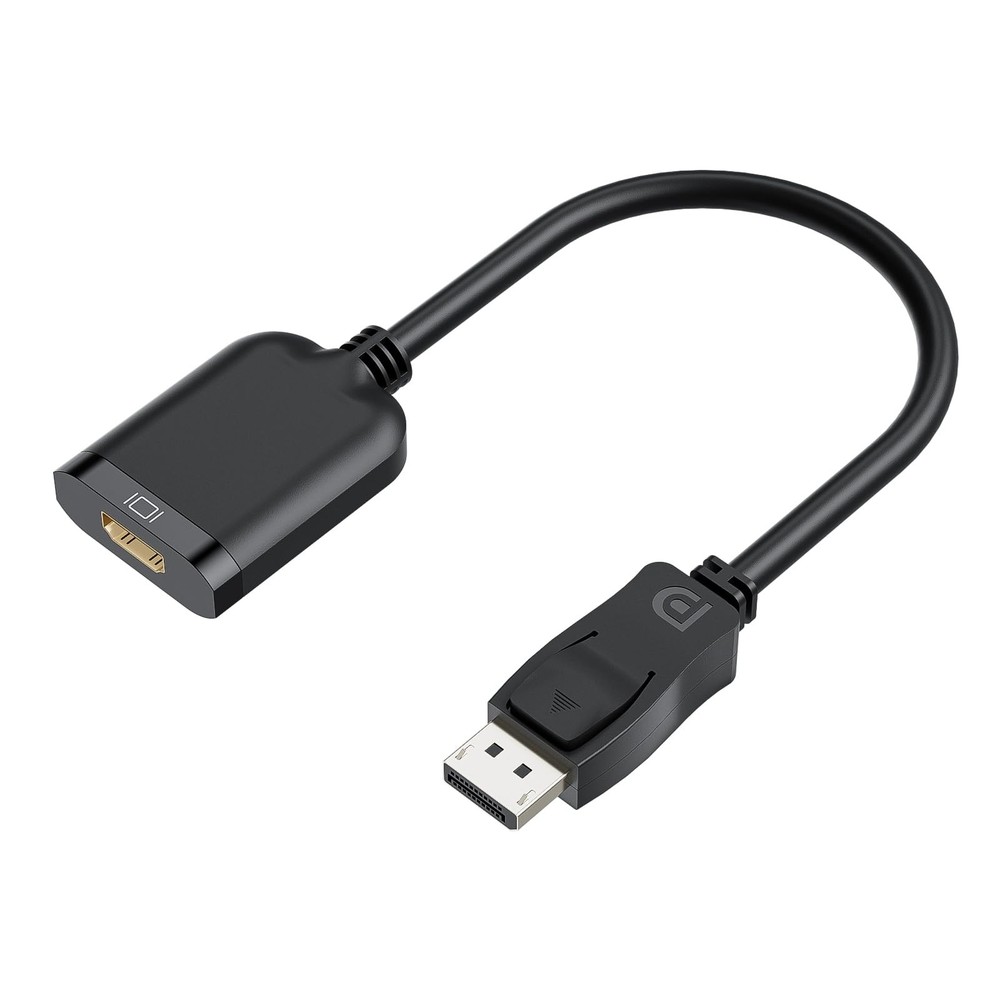 4K DisplayPort 1.4 to HDMI 2.0 Active Adapter Cable for Monitors