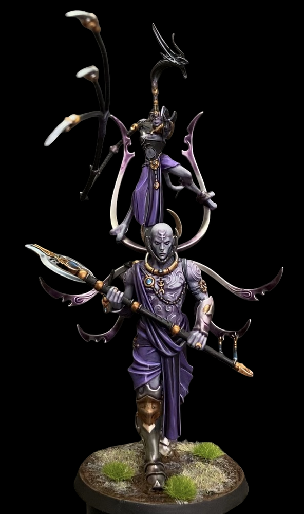 The Vengeful Allegiance Syll'Esske Chaos Slaanesh Warhammer AOS Painted Army GW