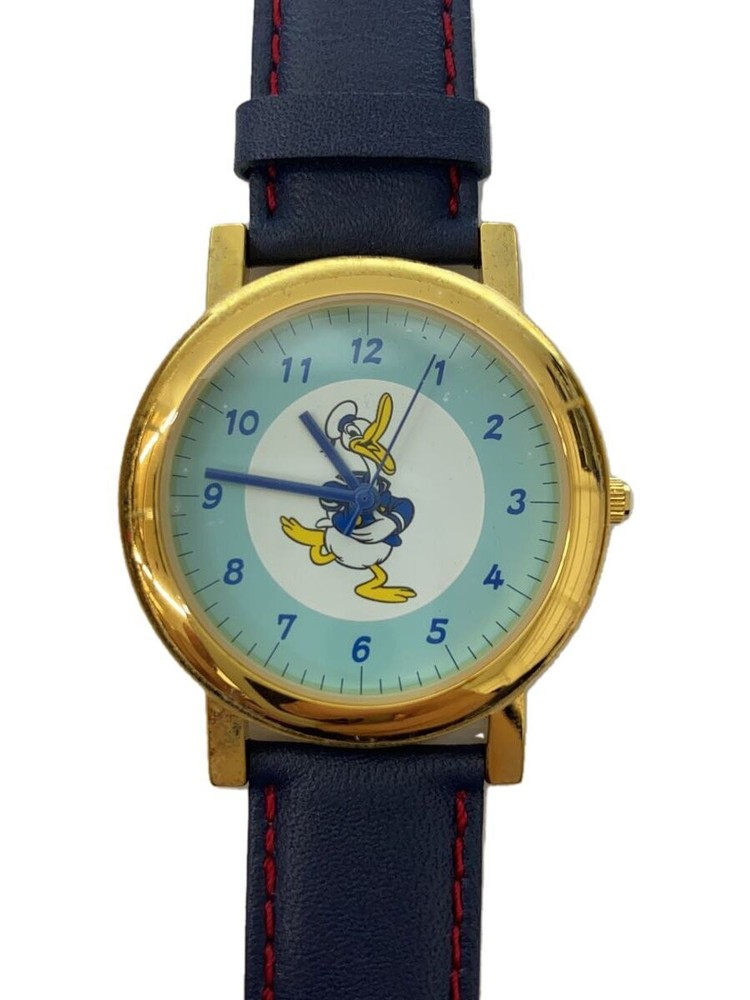 Disney 67th Anniversary Donald Duck Analog Watch Blue Navy Design  