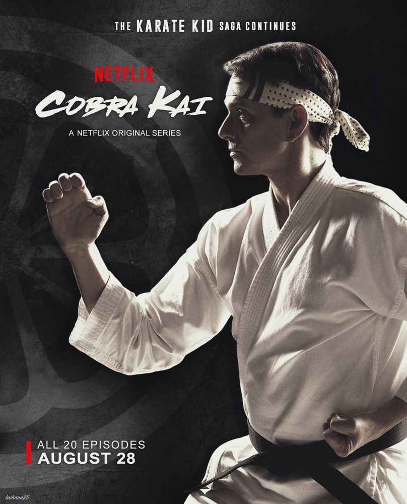 Cobra Kai set (1-4) Poster 3 Canvas Picture Art Movie Car Game Film