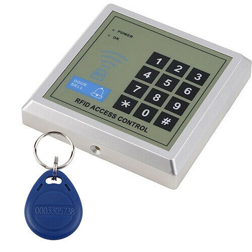 12V RFID Electric Door Lock Access Control Kit with 10 Key Fobs
