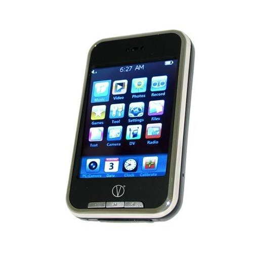 Visual Land V-Touch Touch Screen Media Player, Black-image