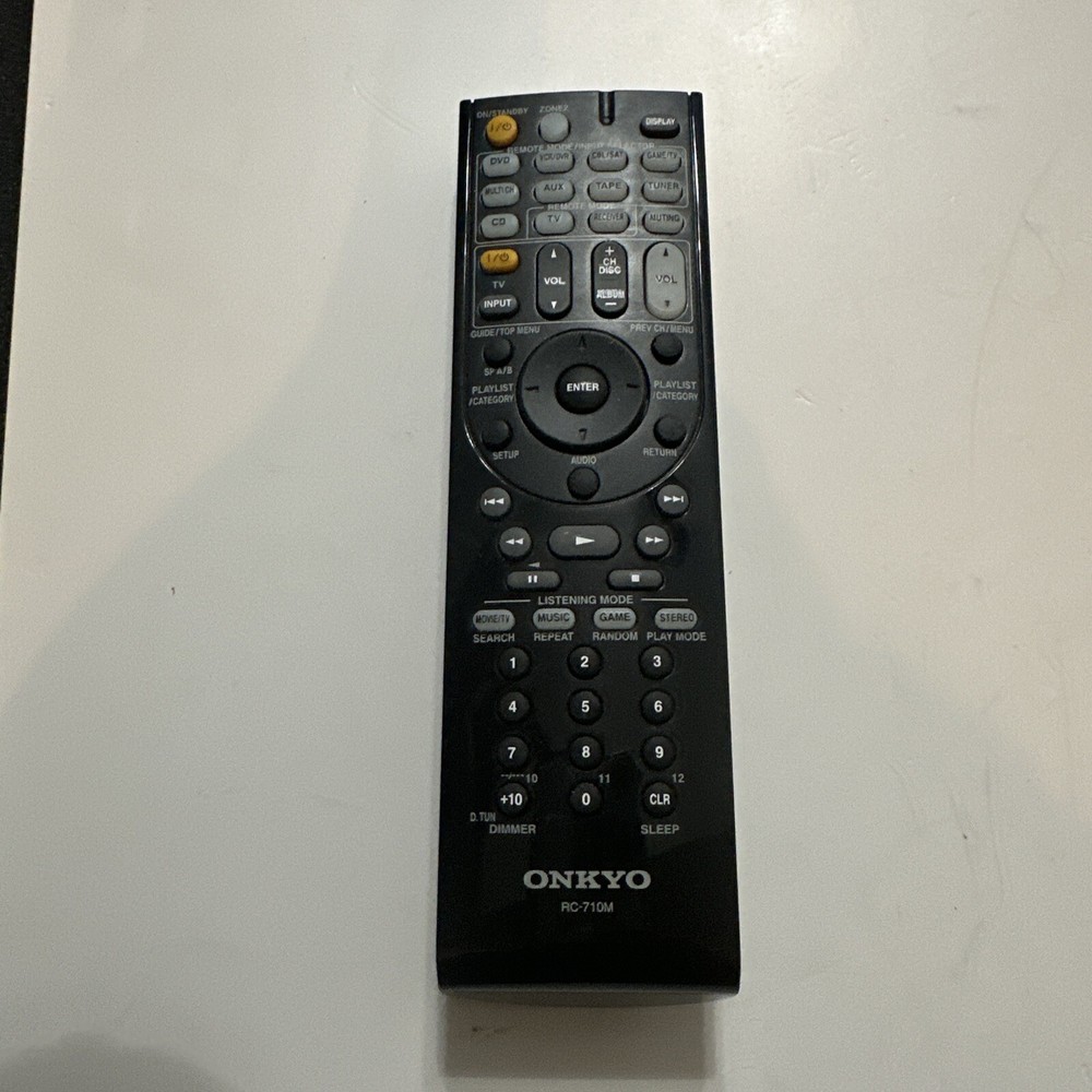 Onkyo RC-710M Remote for TX-SR606 Home Theater Receiver