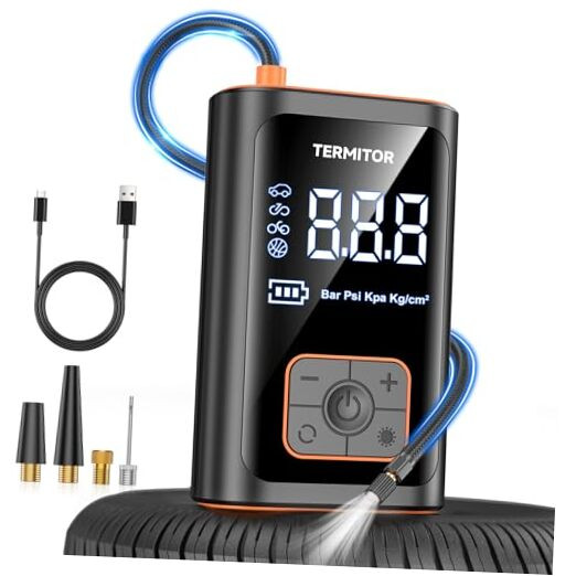 150PSI Cordless Portable Tire Inflator Air Compressor for Cars  