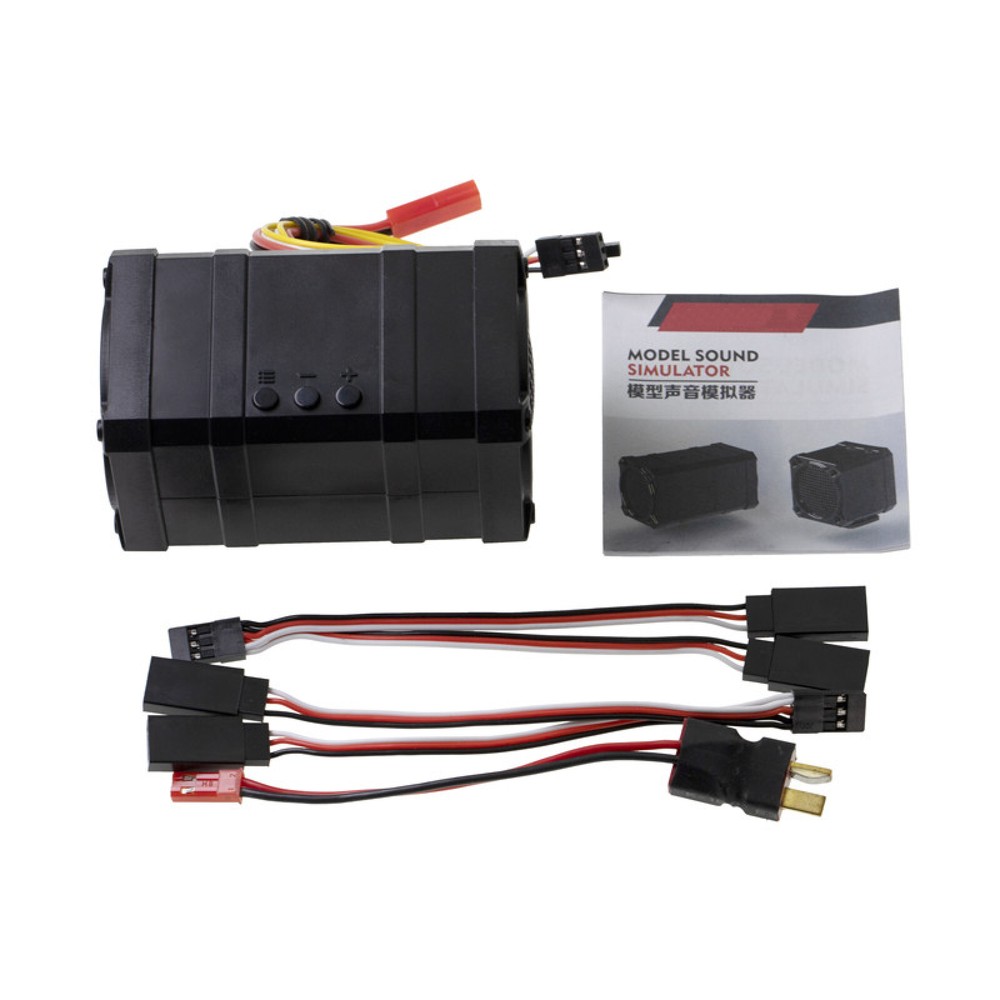 RC Car Two Channel Engine Sound Simulator System 10 Sound Effect Speakers Group