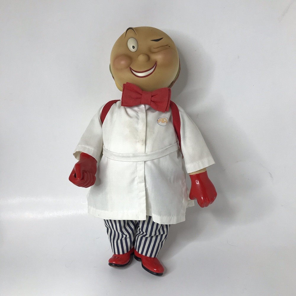 Vintage McDonald’s “Speedy” Porcelain Doll Memorabilia 40th Anniversary 1950 13”