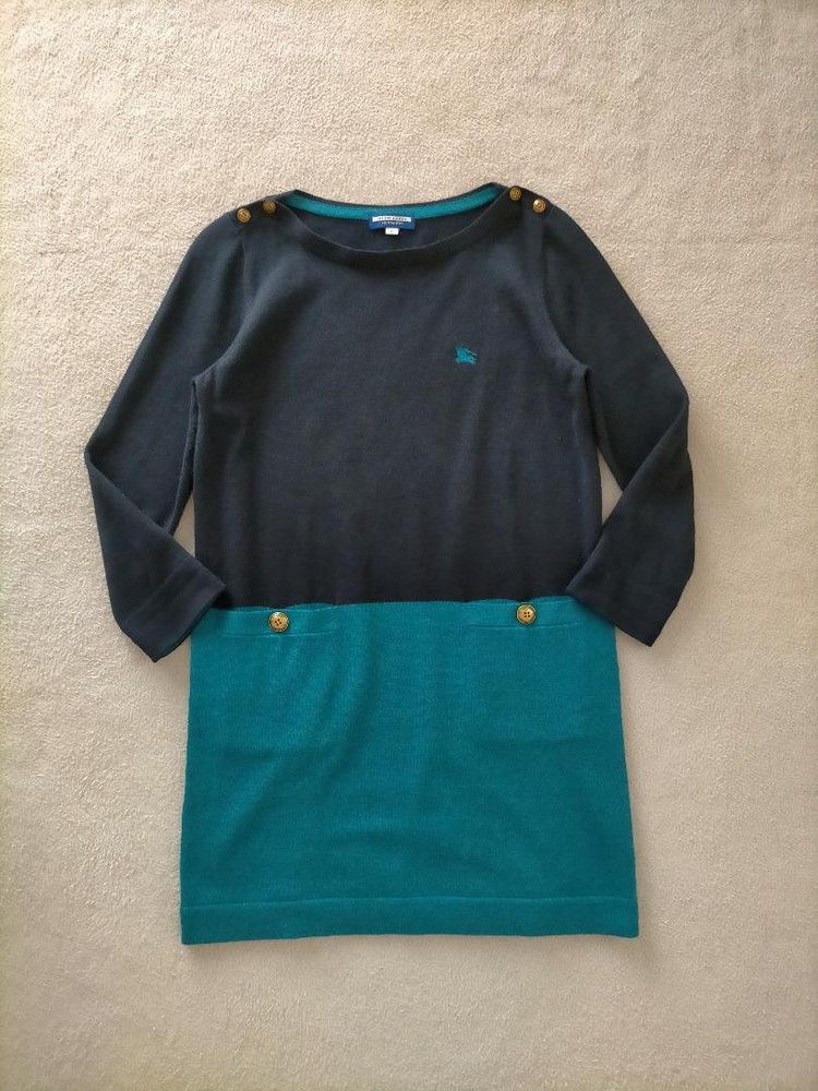 Burberry Blue Label Knit Dress Size 38 - Used - Stylish Winter Wear