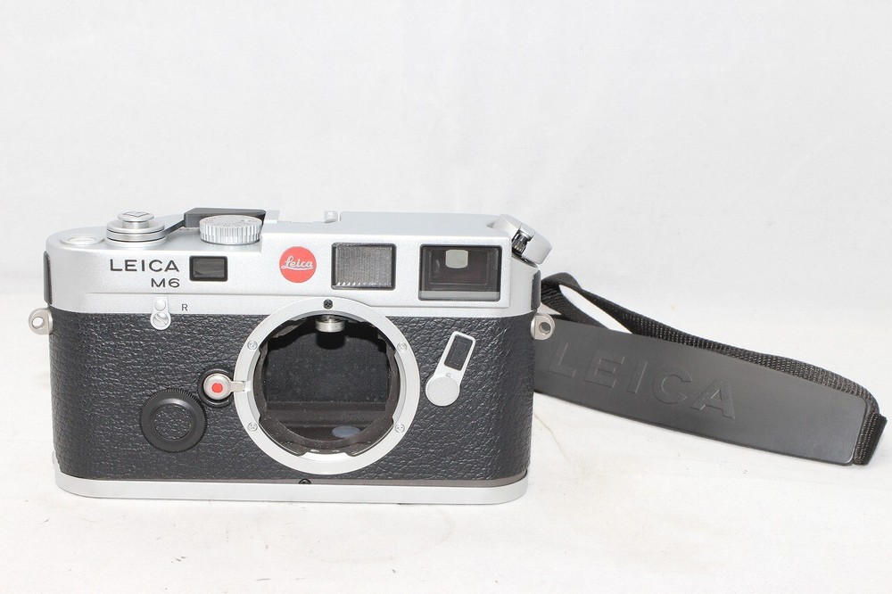 Leica M6 Non TTL 0.72 Silver Rangefinder 35mm Film Camera [ N MINT ] JAPAN #9912