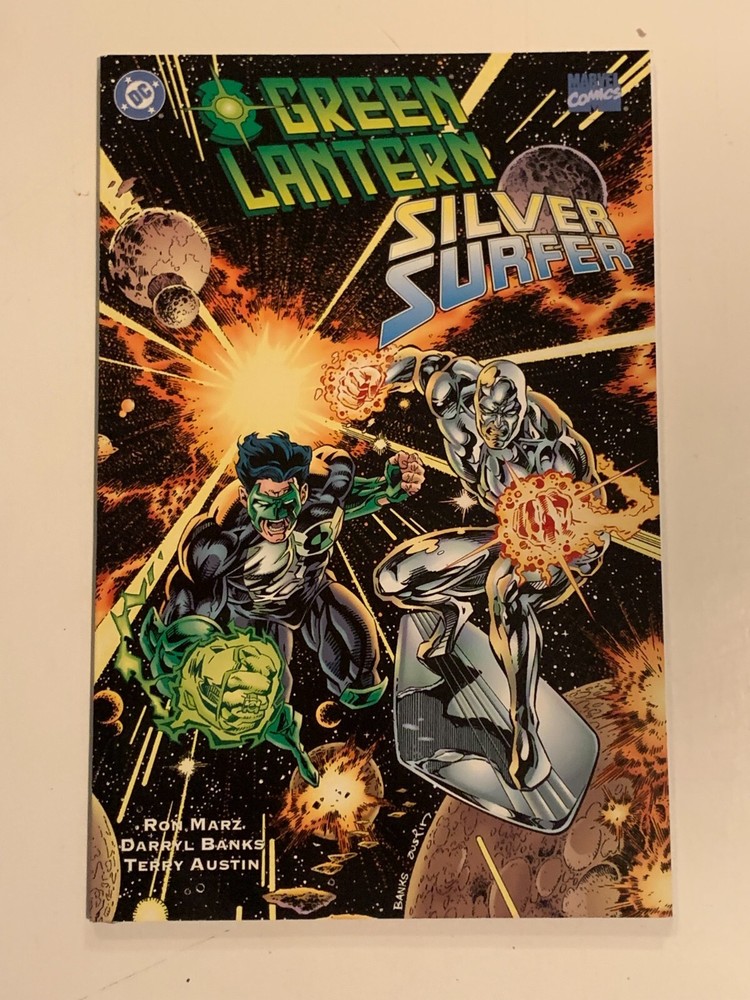 GREEN LANTERN SILVER SURFER UNHOLY ALLIANCE 1 NM 1995 DC MARVEL CROSSOVER