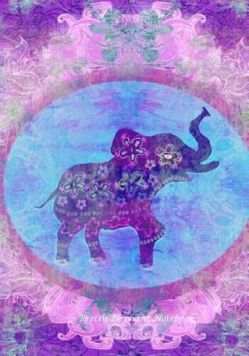 Cute Elephant Lined Notebook for Women and Girls - A5 Size