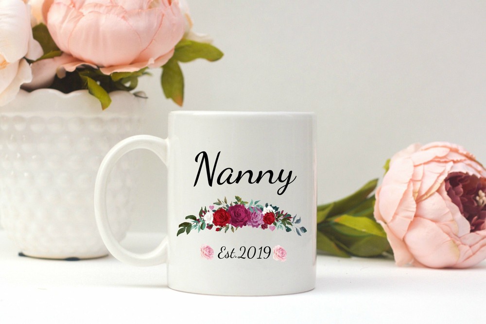 Personalized Nanny Gift Grandma Mug Nanny Mug Thank You Gift Farewell Gift From