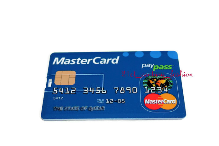 8GB High-Speed Credit Card USB Flash Drive for Office & Business Storage-image