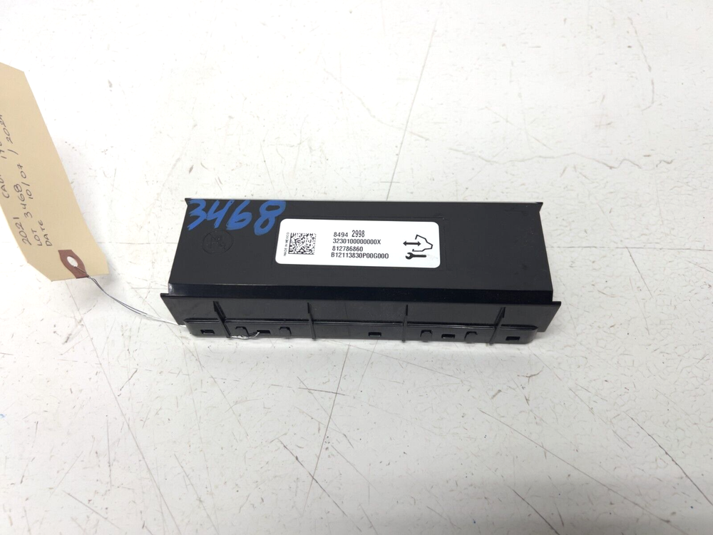 20-21 CADILLAC XT6 HVAC AC CLIMATE HEATER TEMPERATURE CONTROL MODULE OEM LOT3468
