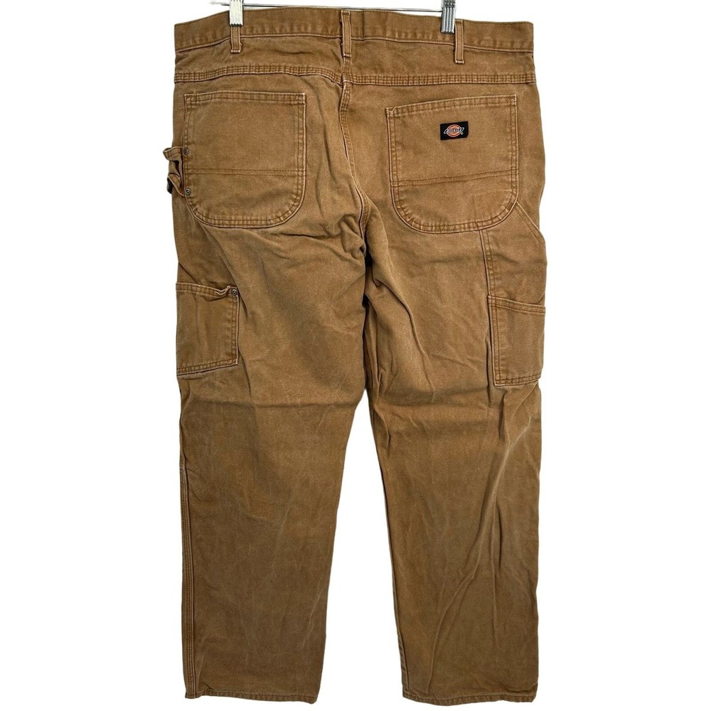 Vintage Y2K Dickies Khaki Carpenter Cargo Work Pants for Men
