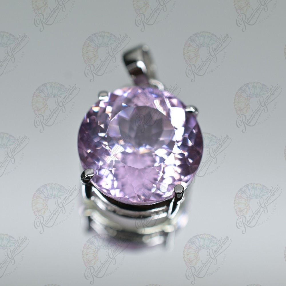 Certified Natural padparadscha Sapphire 29 Ct Gemstone 925 Silver Pendant