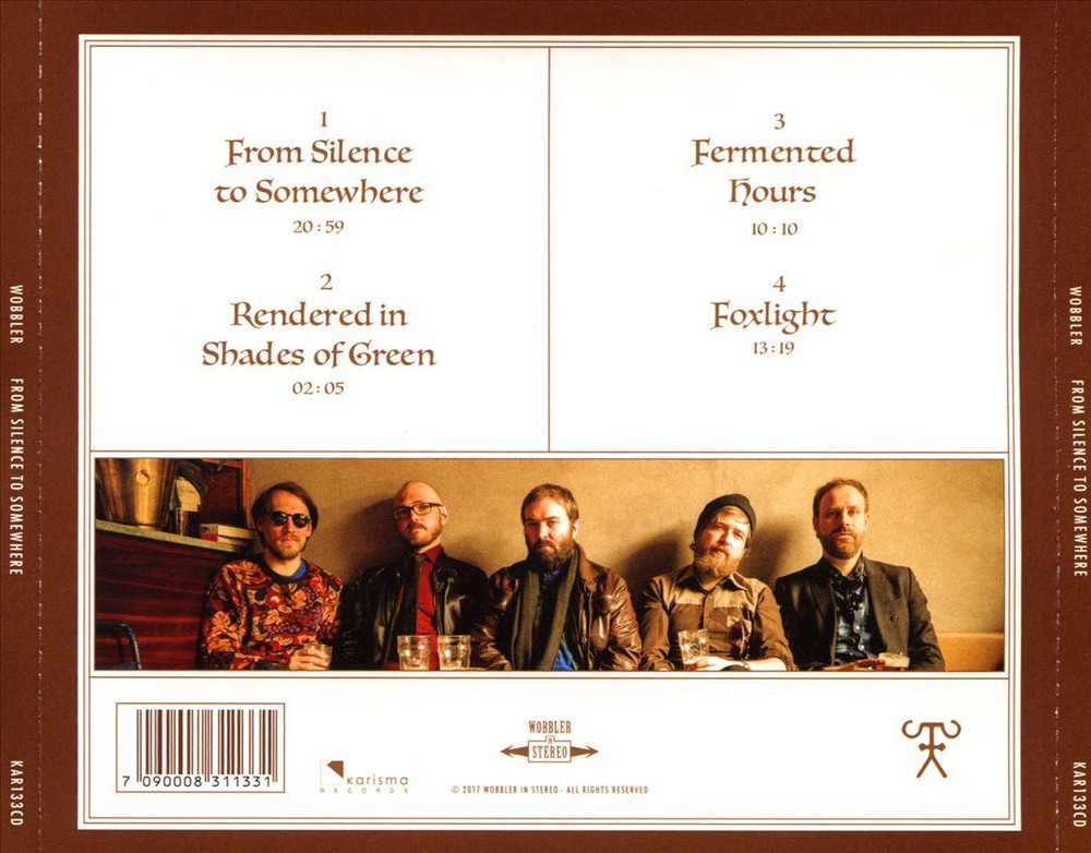 WOBBLER FROM SILENCE TO SOMEWHERE NEW CD