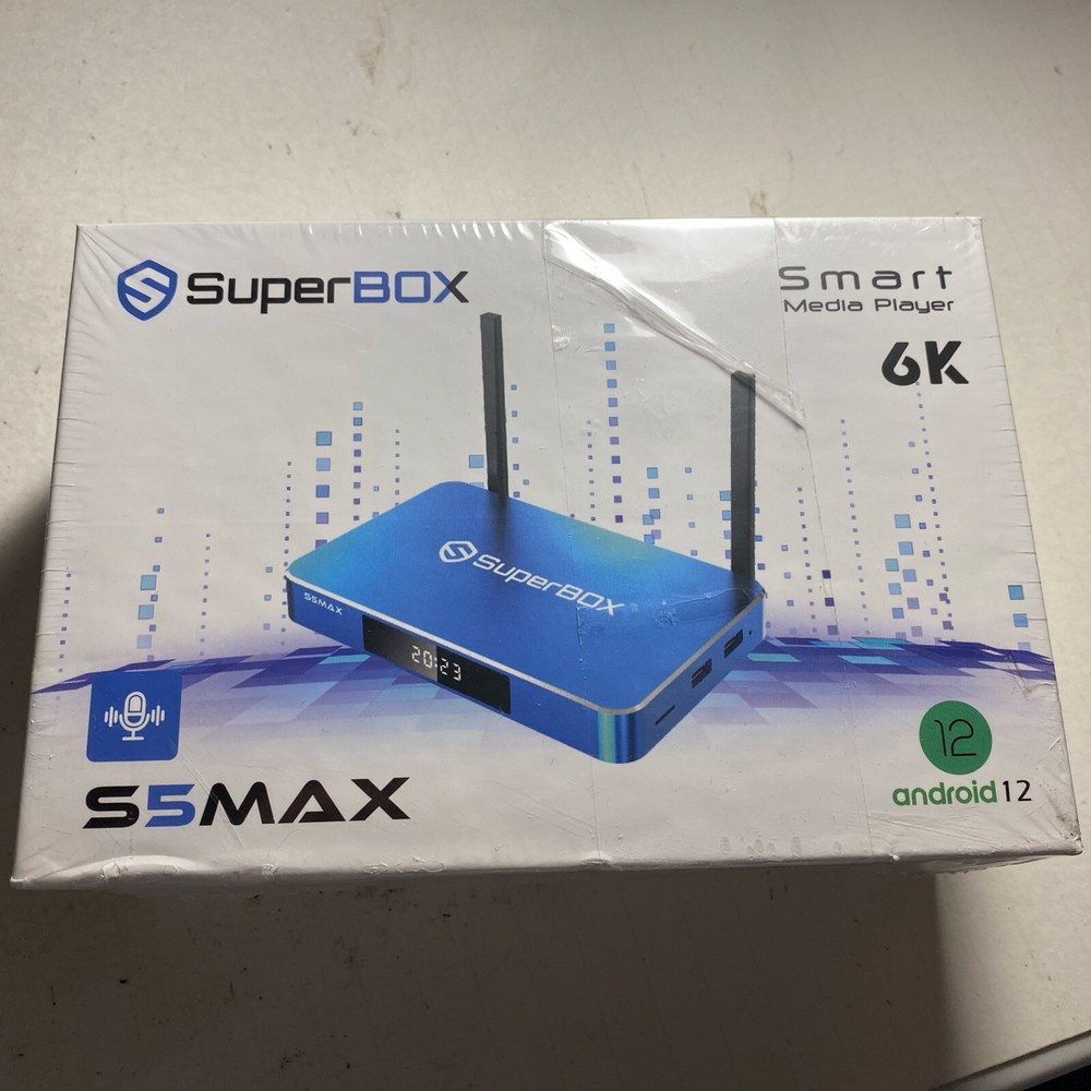 Superbox S5 Max with Voice Remote Free Shipping New Model  -image