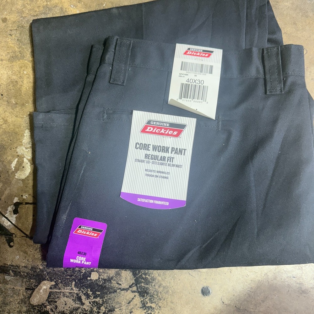 DICKIES WORK PANTS REGULAR FIT 40X30 NEW W TAGS