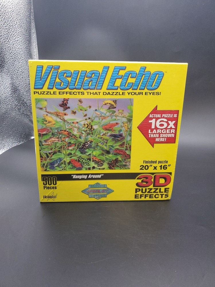 VISUAL ECHO- 3D Puzzle Effects 500 PC, 