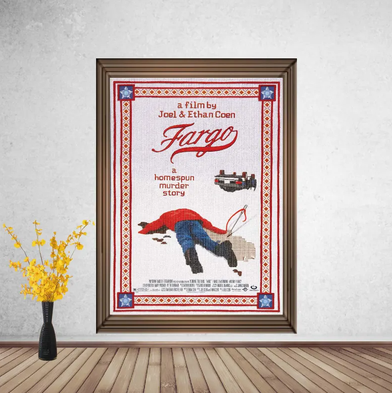 Fargo (1996) Classic Movie Poster, Home Decor, Vintage Movie Poster,