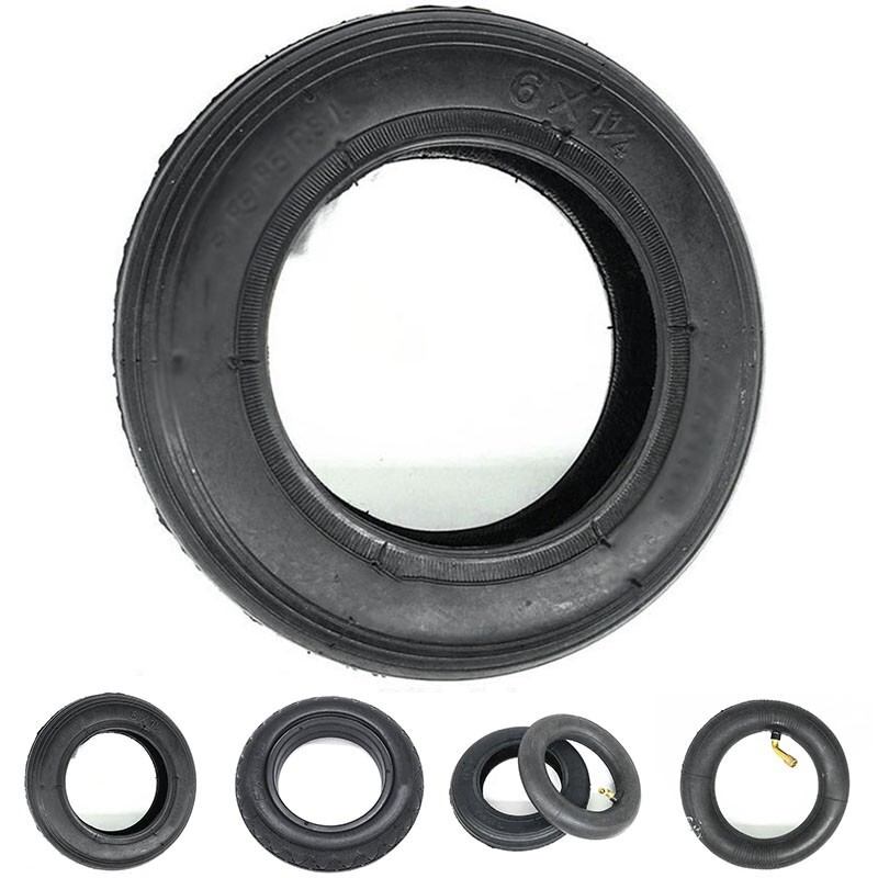 6 Inch Inner Tube 6*1 1/4 Thickened Rubber Inner Tube For Electric Scooter