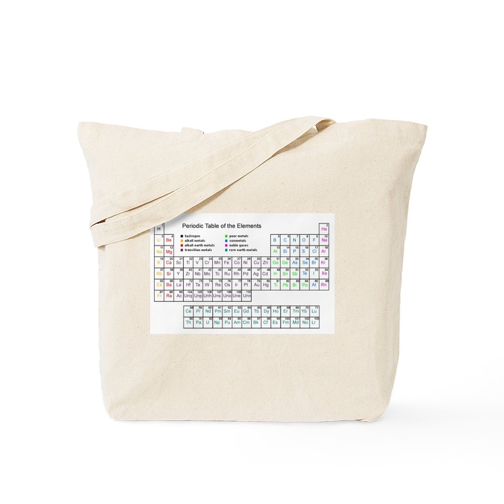 CafePress Periodic Table 1 Tote Bag (220125276)