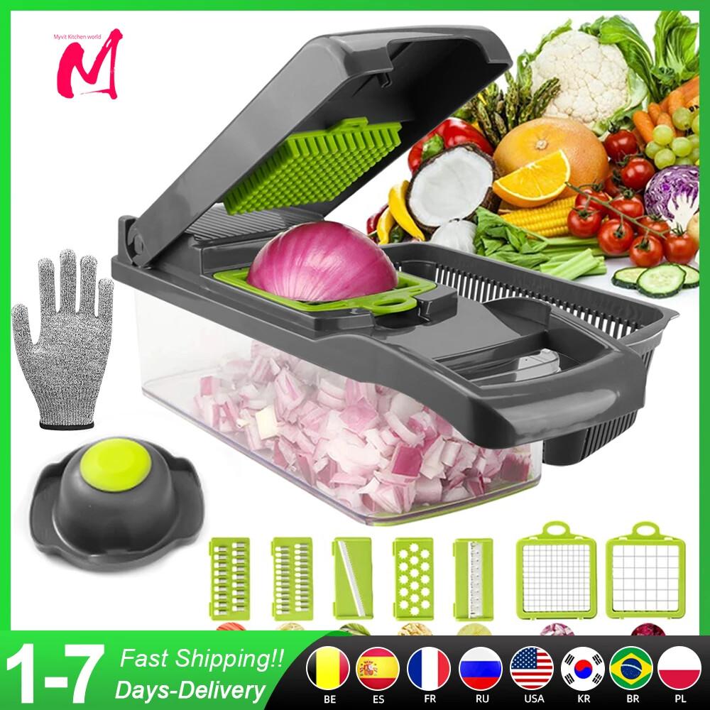 Multifunctional Vegetable Cutter Slicer Grater for Fruits and Potatoes
