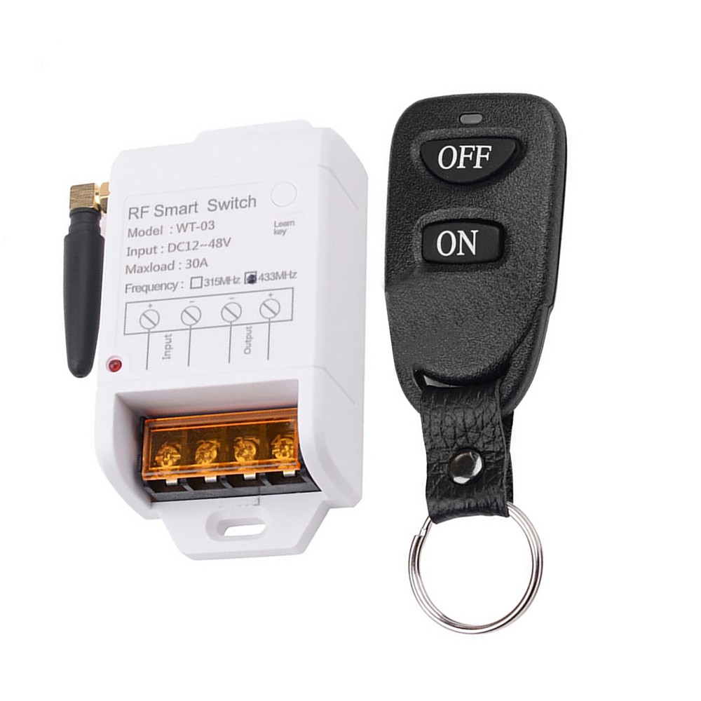433Mhz High Power Wireless Remote Control Switch 30A Relay For Water Pump