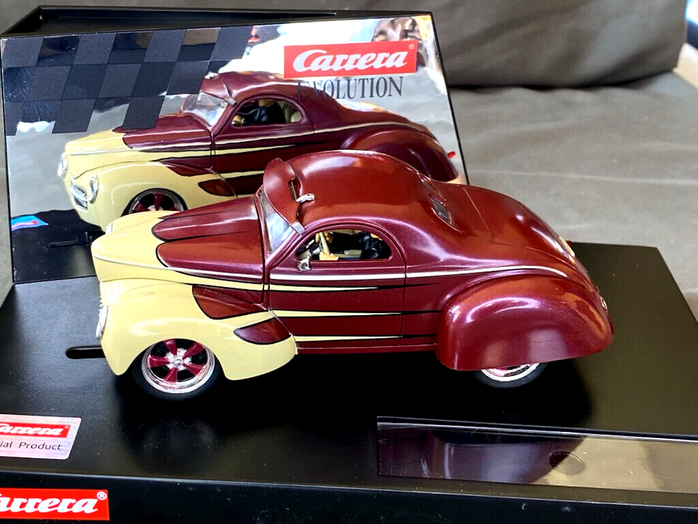 Carrera - Rare - Analog, Willys '41  Coupé Hotrod, Leadsled II (27215)