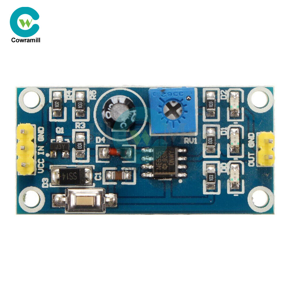 DC 5-12V Delay Relay Shield NE555 Timer Switch Module 0-150 Second Adjustable