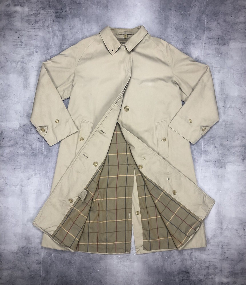 vintage burberry trench coat