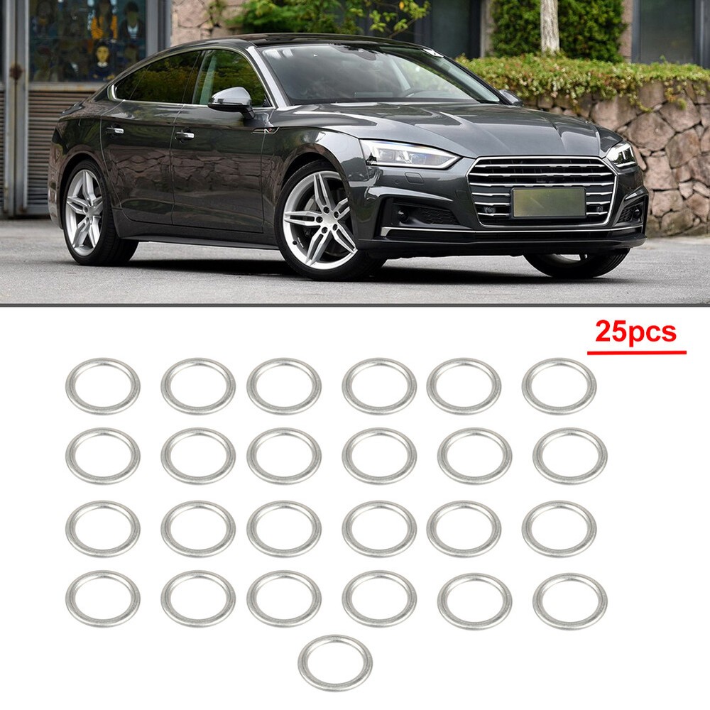 Transmission Oil Drain Plug Gaskets Washers Seals Kit For Audi For VW