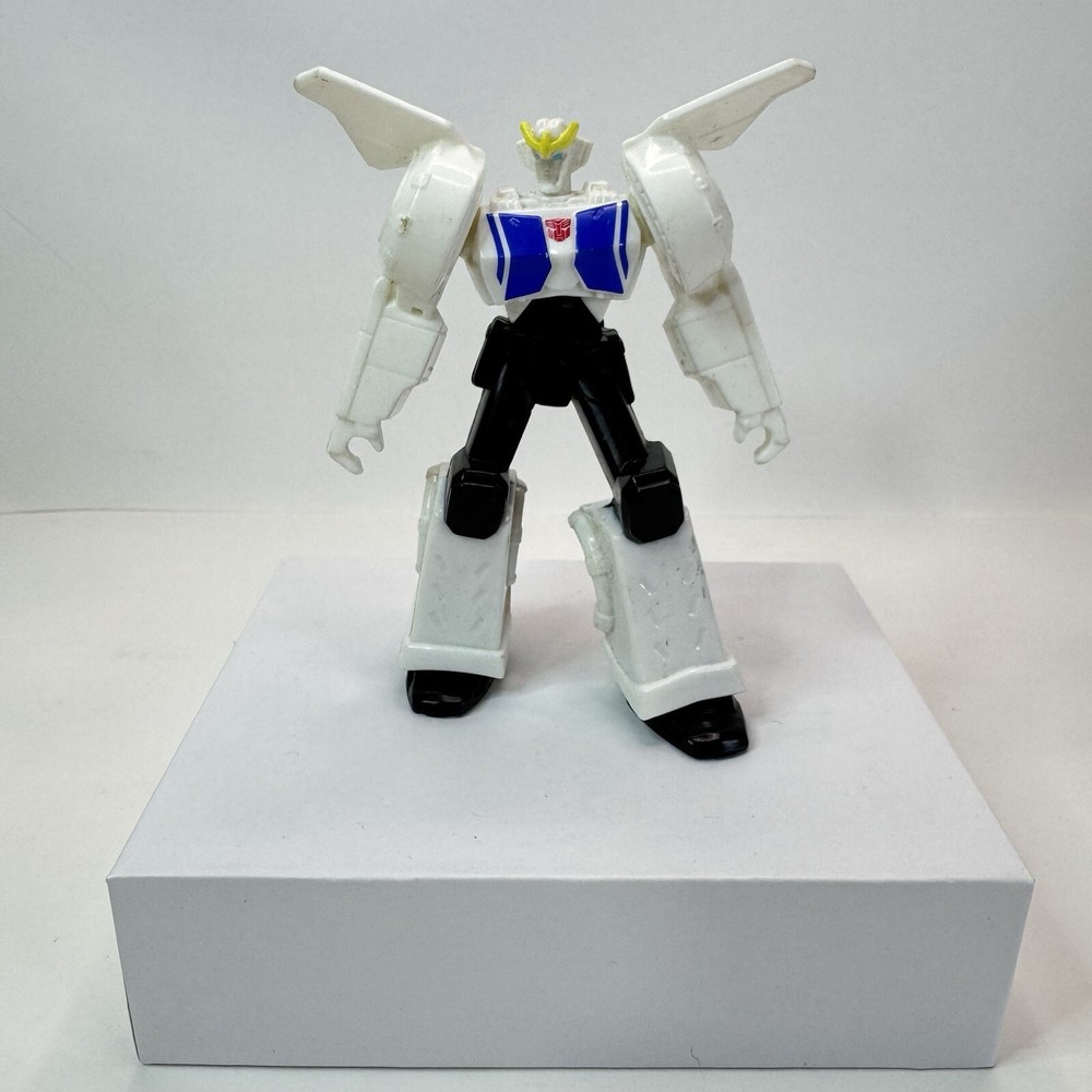 McDonalds Happy Meal Transformers Strongarm Toy White Black Hasbro 2016