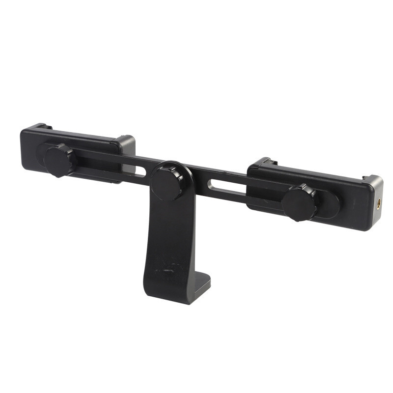 Dual Camera Phone Clip 360° Rotating Plastic Durable Mobile Phone Stand Holder